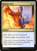 Dovin's Veto (WAR-193) [War of the Spark] Foil