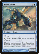 Tower Drake (RTR-055) [Return to Ravnica] Foil