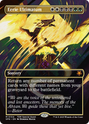 Eerie Ultimatum (Borderless) (SPG-104) [Special Guests]