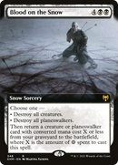 Blood on the Snow (Extended Art) (KHM-348) [Kaldheim] Foil