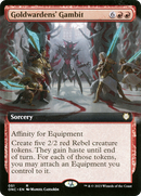 Goldwardens' Gambit (Extended Art) (ONC-051) [Phyrexia: All Will Be One Commander]