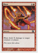 Blaze (8ED-177) [8th Edition] Foil