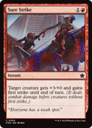 Sure Strike (FDN-209) [Foundations] Foil