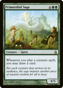 Primordial Sage (RAV-177) [Ravnica: City of Guilds] Foil