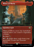 Mines of Moria (Borderless) (Surge Foil) (LTR-753) [The Lord of the Rings: Tales of Middle-earth] Foil