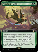 Windswift Slice (Extended Art) (LTC-128) [Tales of Middle-earth Commander] Foil