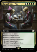 Casualties of War (Extended Art) (Surge Foil) (PIP-1004) [Fallout] Foil