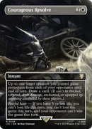 Courageous Resolve (Borderless) (LTC-506) [Tales of Middle-earth Commander]