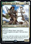 Wylie Duke, Atiin Hero (PRE-239) [Outlaws of Thunder Junction Promos] Foil
