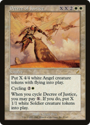Decree of Justice (SCG-008) [Scourge] Foil