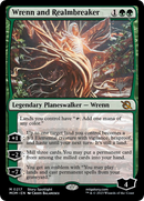 Wrenn and Realmbreaker (PPMOM-217) [Promo Pack: March of the Machine Promos] Foil