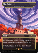 The Spire - Command Tower (SLD-677) (Borderless) [Secret Lair Drop] Foil