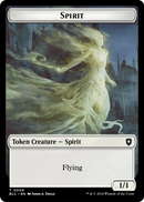 Spirit (TBLC-009) [Bloomburrow Commander Tokens]