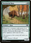 Territorial Boar (RNA-145) [Ravnica Allegiance]