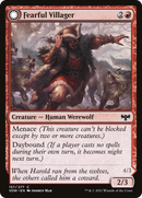 Fearful Villager (VOW-157) [Innistrad: Crimson Vow]
