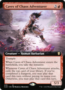 Caves of Chaos Adventurer (Extended Art) (CLB-579) [Commander Legends: Battle for Baldur's Gate] Foil
