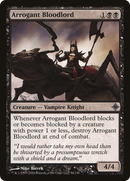 Arrogant Bloodlord (ROE-094) [Rise of the Eldrazi] Foil