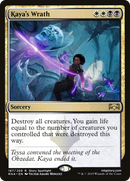 Kaya's Wrath (RNA-187) [Ravnica Allegiance] Foil