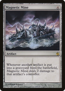Magnetic Mine (MBS-113) [Mirrodin Besieged] Foil