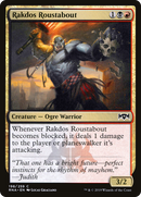 Rakdos Roustabout (RNA-198) [Ravnica Allegiance] Foil