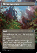 Myriad Landscape (Borderless) (CMM-660) [Commander Masters] Foil