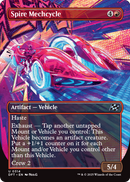 Spire Mechcycle (Borderless) (DFT-314) [Aetherdrift] Foil