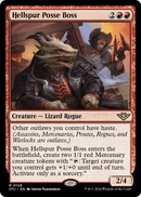 Hellspur Posse Boss (OTJ-128) [Outlaws of Thunder Junction] Foil
