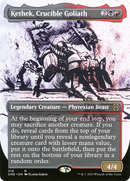 Kethek, Crucible Goliath (Showcase) (ONE-319) (Borderless) [Phyrexia: All Will Be One]