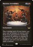 Maestros Ascendancy (Gilded Foil) (SNC-381) (Showcase) [Streets of New Capenna] Foil