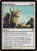 Bold Defense (ZEN-003) [Zendikar] Foil