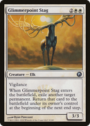 Glimmerpoint Stag (SOM-009) [Scars of Mirrodin] Foil