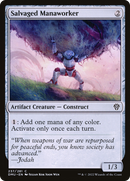 Salvaged Manaworker (DMU-237) [Dominaria United]