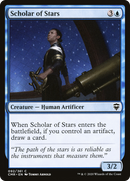 Scholar of Stars (CMR-092) [Commander Legends] Foil