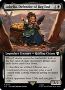 Lobelia, Defender of Bag End (Extended Art) (LTC-110) [Tales of Middle-earth Commander]