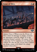 Foray of Orcs (LTR-128) [The Lord of the Rings: Tales of Middle-earth] Foil