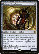 Solemn Simulacrum (CLB-872) [Commander Legends: Battle for Baldur's Gate]
