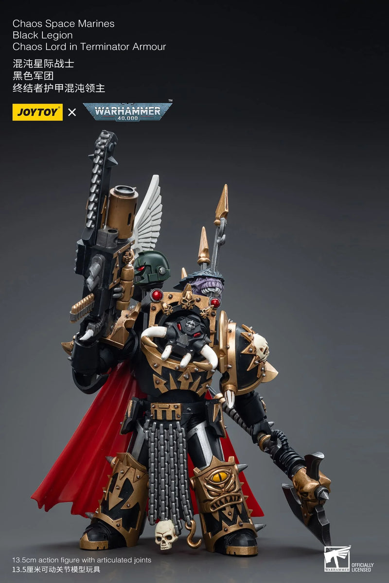 Joytoy: Black Legion Chaos Lord in Terminator Armour