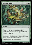 Beast Within (BLC-206) [Bloomburrow Commander]