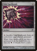 Nihil Spellbomb (SOM-187) [Scars of Mirrodin] Foil