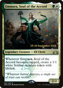 Emmara, Soul of the Accord (PRE-168S) [Guilds of Ravnica Promos] Foil