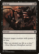 Defeat (DTK-097) [Dragons of Tarkir] Foil