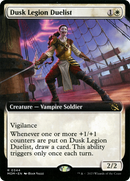 Dusk Legion Duelist (Extended Art) (MOM-344) [March of the Machine]