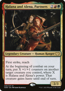 Halana and Alena, Partners (VOW-239) [Innistrad: Crimson Vow] Foil