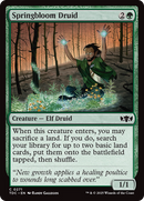 Springbloom Druid (TDC-271) [Commander: Tarkir: Dragonstorm]