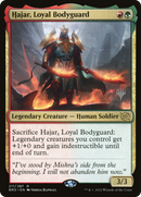 Hajar, Loyal Bodyguard (PPBRO-211) [Promo Pack: The Brothers' War Promos] Foil