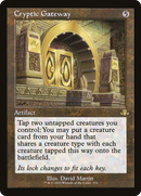 Cryptic Gateway (Retro Frame) (DMR-376) [Dominaria Remastered] Foil