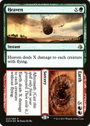 Heaven // Earth (PRE-224) [Amonkhet Promos] Foil