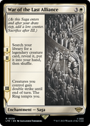War of the Last Alliance (LTR-036) [The Lord of the Rings: Tales of Middle-earth] Foil