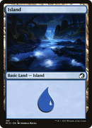 Island (MID-381) [Innistrad: Midnight Hunt] Foil