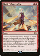 Nahiri's Warcrafting (PPMOM-155) [Promo Pack: March of the Machine Promos] Foil